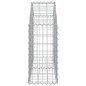 vidaXL Gabione mit Hochbogen 100x30x60/80 cm Verzinktes Eisen vidaXL Gabione mit Hochbogen 100x30x60/80 cm Verzinktes Eisen