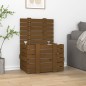 vidaXL Truhe Honigbraun 58x40,5x42 cm Massivholz Kiefer vidaXL Truhe Honigbraun 58x40,5x42 cm Massivholz Kiefer