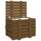 vidaXL Truhe Honigbraun 58x40,5x42 cm Massivholz Kiefer vidaXL Truhe Honigbraun 58x40,5x42 cm Massivholz Kiefer