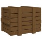 vidaXL Truhe Honigbraun 58x40,5x42 cm Massivholz Kiefer vidaXL Truhe Honigbraun 58x40,5x42 cm Massivholz Kiefer