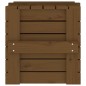 vidaXL Truhe Honigbraun 58x40,5x42 cm Massivholz Kiefer vidaXL Truhe Honigbraun 58x40,5x42 cm Massivholz Kiefer