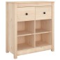 vidaXL Sideboard 70x35x80 cm Massivholz Kiefer vidaXL Sideboard 70x35x80 cm Massivholz Kiefer