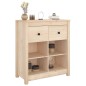 vidaXL Sideboard 70x35x80 cm Massivholz Kiefer vidaXL Sideboard 70x35x80 cm Massivholz Kiefer