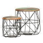vidaXL Couchtische 2 Stk. Altholz Massiv vidaXL Couchtische 2 Stk. Altholz Massiv