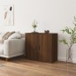vidaXL Sideboard Braun Eichen-Optik 80x33x70 cm Holzwerkstoff vidaXL Sideboard Braun Eichen-Optik 80x33x70 cm Holzwerkstoff