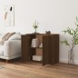 vidaXL Sideboard Braun Eichen-Optik 80x33x70 cm Holzwerkstoff vidaXL Sideboard Braun Eichen-Optik 80x33x70 cm Holzwerkstoff
