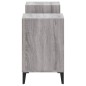vidaXL TV-Schrank Grau Sonoma 160x35x55 cm Holzwerkstoff vidaXL TV-Schrank Grau Sonoma 160x35x55 cm Holzwerkstoff