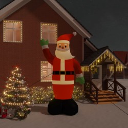 vidaXL Aufblasbarer Weihnachtsmann mit LEDs 475 cm