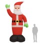 vidaXL Aufblasbarer Weihnachtsmann mit LEDs 475 cm vidaXL Aufblasbarer Weihnachtsmann mit LEDs 475 cm