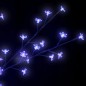 vidaXL Weihnachtsbaum 120 LEDs Blaues Licht Kirschblüten 150 cm vidaXL Weihnachtsbaum 120 LEDs Blaues Licht Kirschblüten 150 cm