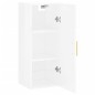 vidaXL Wandschrank Hochglanz-Weiß 34,5x34x90 cm vidaXL Wandschrank Hochglanz-Weiß 34,5x34x90 cm