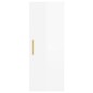 vidaXL Wandschrank Hochglanz-Weiß 34,5x34x90 cm vidaXL Wandschrank Hochglanz-Weiß 34,5x34x90 cm