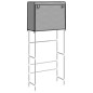 vidaXL Waschmaschinenregal 2 Ablagen Grau 71x29,5x170,5 cm Eisen vidaXL Waschmaschinenregal 2 Ablagen Grau 71x29,5x170,5 cm Eisen