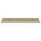 vidaXL Wandregale 4 Stk. Sonoma-Eiche 40x9x3 cm vidaXL Wandregale 4 Stk. Sonoma-Eiche 40x9x3 cm