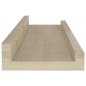 vidaXL Wandregale 4 Stk. Sonoma-Eiche 40x9x3 cm vidaXL Wandregale 4 Stk. Sonoma-Eiche 40x9x3 cm