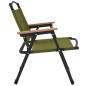 vidaXL Campingstühle 2 Stk. Grün 54x43x59 cm Oxford-Gewebe vidaXL Campingstühle 2 Stk. Grün 54x43x59 cm Oxford-Gewebe