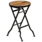 vidaXL Schreibtisch mit Klapphocker Mangoholz Massiv 115x50x76 cm vidaXL Schreibtisch mit Klapphocker Mangoholz Massiv 115x50x76 cm
