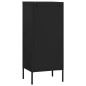 vidaXL Lagerschrank Schwarz 42,5x35x101,5 cm Stahl vidaXL Lagerschrank Schwarz 42,5x35x101,5 cm Stahl