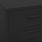 vidaXL Lagerschrank Schwarz 42,5x35x101,5 cm Stahl vidaXL Lagerschrank Schwarz 42,5x35x101,5 cm Stahl
