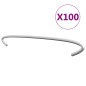 vidaXL Gabionen-Distanzhalter 100 Stk. Verzinkter Stahl 40 cm vidaXL Gabionen-Distanzhalter 100 Stk. Verzinkter Stahl 40 cm