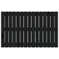 vidaXL Wand-Kopfteil Schwarz 95,5x3x60 cm Massivholz Kiefer vidaXL Wand-Kopfteil Schwarz 95,5x3x60 cm Massivholz Kiefer
