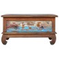 vidaXL Couchtisch 80x50x40 cm Teak Altholz vidaXL Couchtisch 80x50x40 cm Teak Altholz
