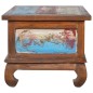 vidaXL Couchtisch 80x50x40 cm Teak Altholz vidaXL Couchtisch 80x50x40 cm Teak Altholz