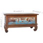 vidaXL Couchtisch 80x50x40 cm Teak Altholz vidaXL Couchtisch 80x50x40 cm Teak Altholz
