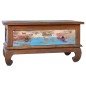 vidaXL Couchtisch 80x50x40 cm Teak Altholz vidaXL Couchtisch 80x50x40 cm Teak Altholz
