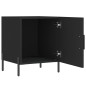 vidaXL Nachttisch Schwarz 40x40x50 cm Holzwerkstoff vidaXL Nachttisch Schwarz 40x40x50 cm Holzwerkstoff