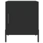 vidaXL Nachttisch Schwarz 40x40x50 cm Holzwerkstoff vidaXL Nachttisch Schwarz 40x40x50 cm Holzwerkstoff