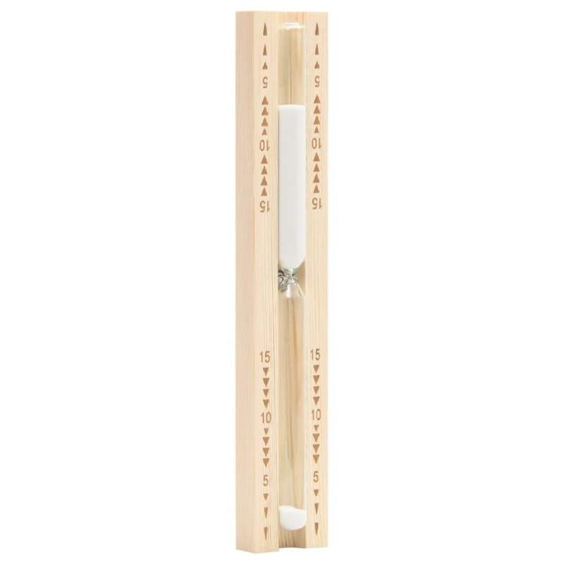 vidaXL Sauna-Sanduhr 15 Minuten Massivholz Kiefer vidaXL Sauna-Sanduhr 15 Minuten Massivholz Kiefer