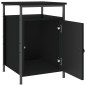 vidaXL Nachttisch Schwarz 40x42x60 cm Holzwerkstoff vidaXL Nachttisch Schwarz 40x42x60 cm Holzwerkstoff