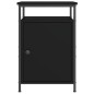 vidaXL Nachttisch Schwarz 40x42x60 cm Holzwerkstoff vidaXL Nachttisch Schwarz 40x42x60 cm Holzwerkstoff