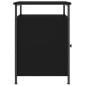 vidaXL Nachttisch Schwarz 40x42x60 cm Holzwerkstoff vidaXL Nachttisch Schwarz 40x42x60 cm Holzwerkstoff