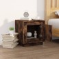 vidaXL Nachttisch Räuchereiche 44x35x45 cm Holzwerkstoff vidaXL Nachttisch Räuchereiche 44x35x45 cm Holzwerkstoff