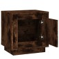 vidaXL Nachttisch Räuchereiche 44x35x45 cm Holzwerkstoff vidaXL Nachttisch Räuchereiche 44x35x45 cm Holzwerkstoff