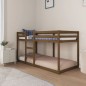 vidaXL Etagenbett Honigbraun 90x200 cm Massivholz Kiefer vidaXL Etagenbett Honigbraun 90x200 cm Massivholz Kiefer