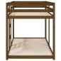 vidaXL Etagenbett Honigbraun 90x200 cm Massivholz Kiefer vidaXL Etagenbett Honigbraun 90x200 cm Massivholz Kiefer