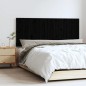 vidaXL Wand-Kopfteil Schwarz 147x3x60 cm Massivholz Kiefer vidaXL Wand-Kopfteil Schwarz 147x3x60 cm Massivholz Kiefer