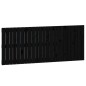 vidaXL Wand-Kopfteil Schwarz 147x3x60 cm Massivholz Kiefer vidaXL Wand-Kopfteil Schwarz 147x3x60 cm Massivholz Kiefer