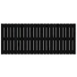 vidaXL Wand-Kopfteil Schwarz 147x3x60 cm Massivholz Kiefer vidaXL Wand-Kopfteil Schwarz 147x3x60 cm Massivholz Kiefer