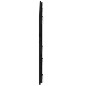 vidaXL Wand-Kopfteil Schwarz 147x3x60 cm Massivholz Kiefer vidaXL Wand-Kopfteil Schwarz 147x3x60 cm Massivholz Kiefer