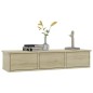 vidaXL Wand-Schubladenregal Sonoma-Eiche 88x26x18,5 cm Holzwerkstoff vidaXL Wand-Schubladenregal Sonoma-Eiche 88x26x18,5 cm Holzwerkstoff