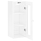 vidaXL Wandschrank Hochglanz-Weiß 34,5x34x90 cm vidaXL Wandschrank Hochglanz-Weiß 34,5x34x90 cm