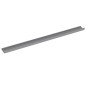 vidaXL Wandregale 2 Stk. Grau 115x9x3 cm vidaXL Wandregale 2 Stk. Grau 115x9x3 cm
