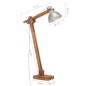 vidaXL Stehlampe Silbern Mango Massivholz E27 vidaXL Stehlampe Silbern Mango Massivholz E27