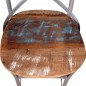 vidaXL Barhocker Altholz Massiv vidaXL Barhocker Altholz Massiv