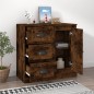 vidaXL Sideboard Räuchereiche 70x35,5x67,5 cm Holzwerkstoff vidaXL Sideboard Räuchereiche 70x35,5x67,5 cm Holzwerkstoff