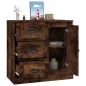 vidaXL Sideboard Räuchereiche 70x35,5x67,5 cm Holzwerkstoff vidaXL Sideboard Räuchereiche 70x35,5x67,5 cm Holzwerkstoff